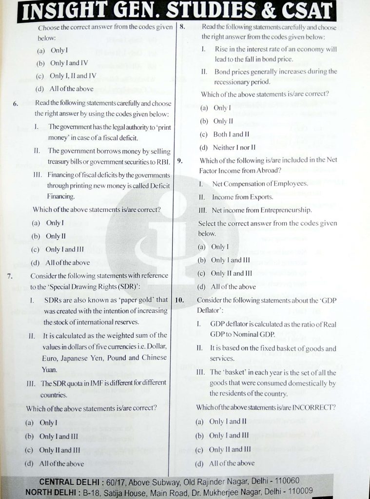 Insight Ias Ss Baliyan Sir Prelims Test 1 To 5 English Insight Ias Ss Baliyan Sir Prelims Test 1 To 5 English
