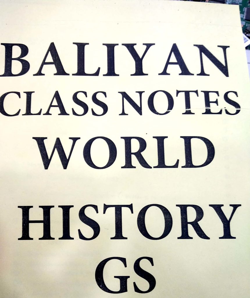 Baliyan World History Gs English Medium Class Notes My Notes Guru Baliyan World History Gs English Medium Class Notes My Notes Guru